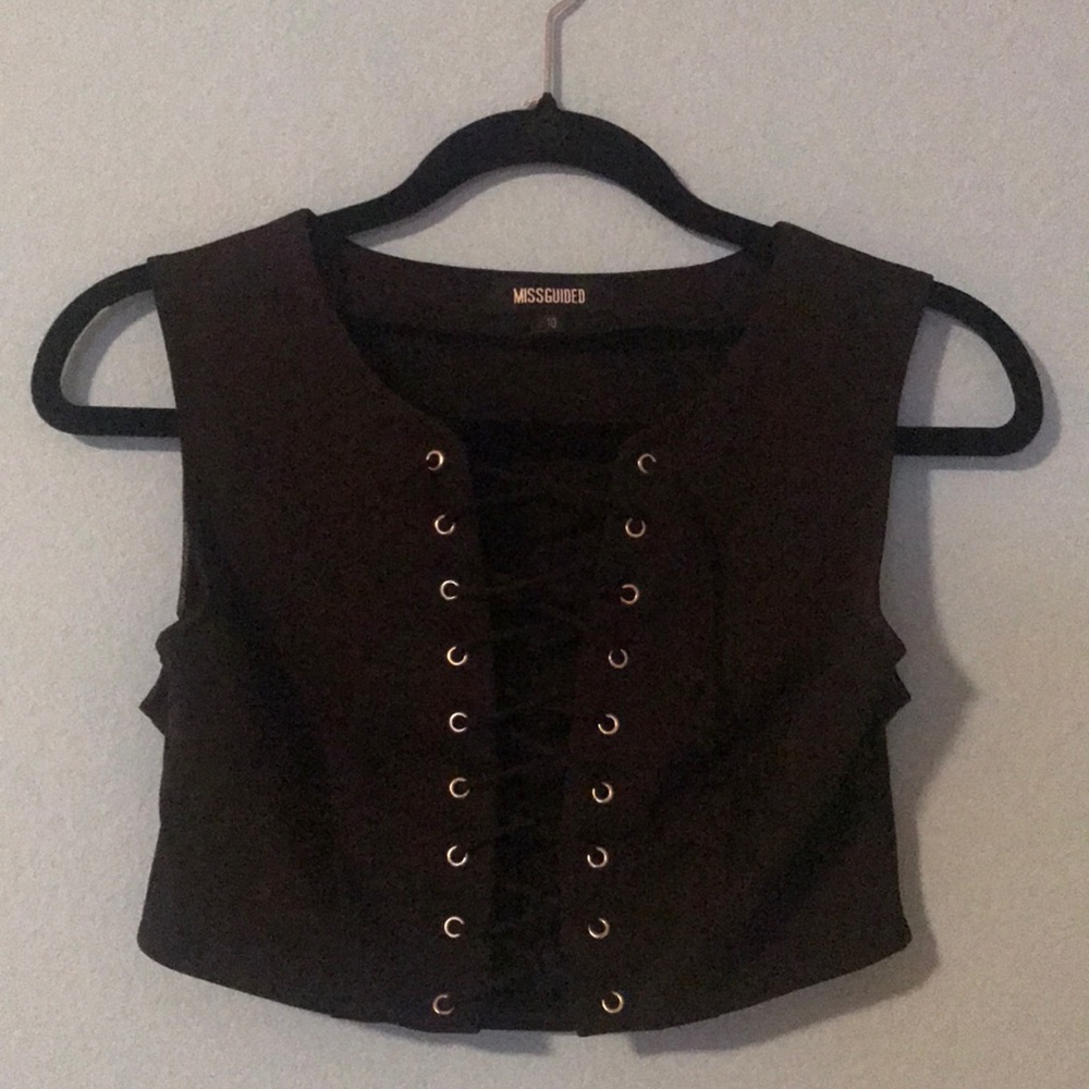 Lace-up Top